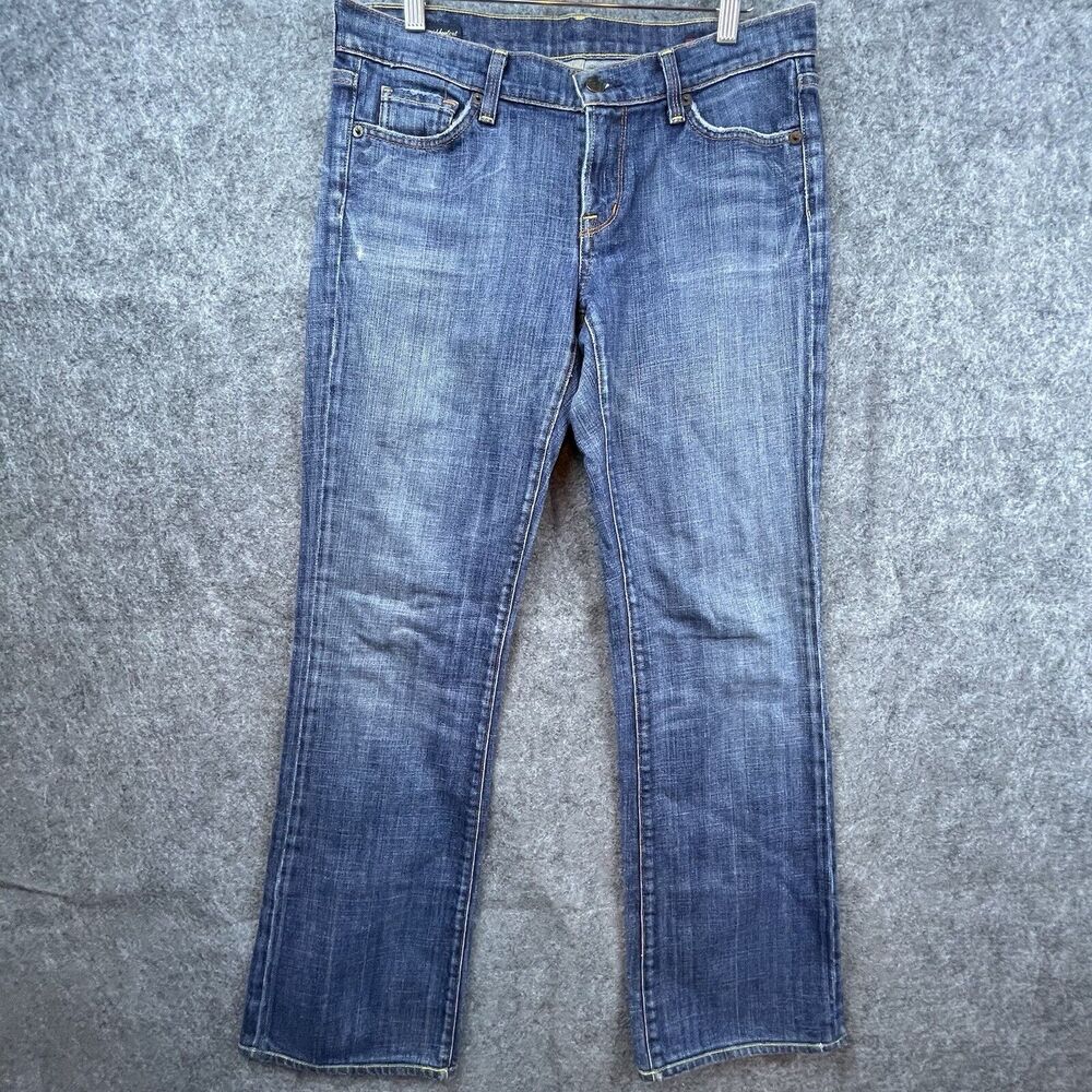 Citizens Of Humanity Straight Leg Jeans - Medium Blue Wash